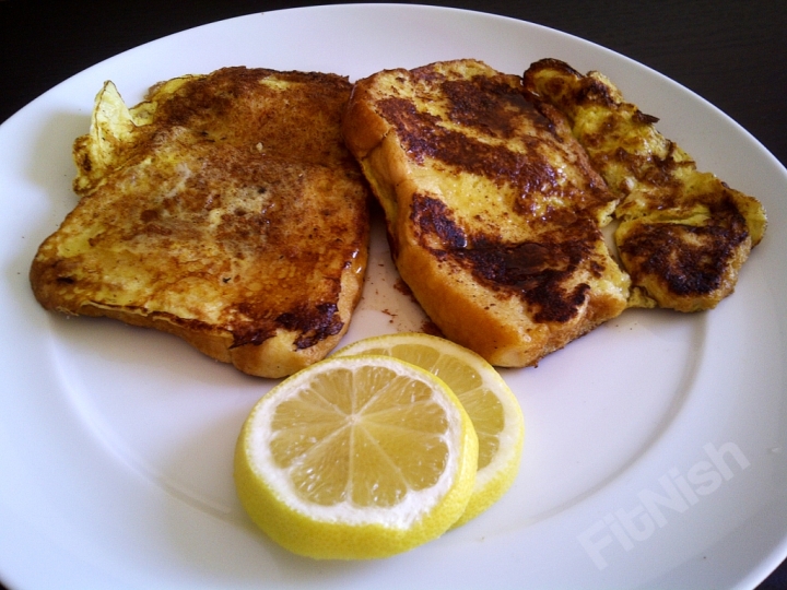 Healthy oil free French Toast