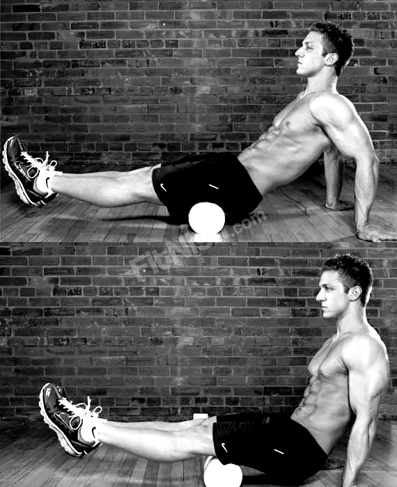 Using the Foam roller for your Hamstrings