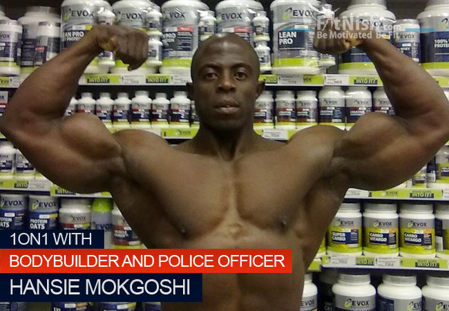One on One With Bodybuilder And Police Officer Hansie Mokgoshi