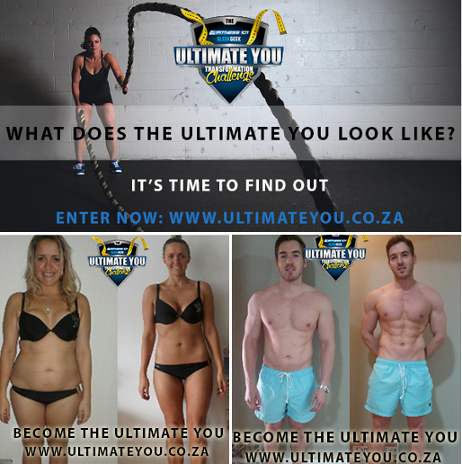 Win A Free Entry To The Sleek Geek SA ULTIMATE YOU Challenge!