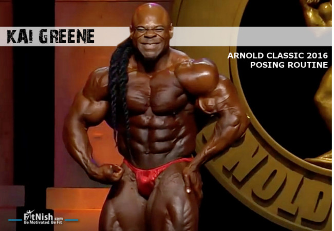 Kai Greene Posing Routine | Arnold Classic 2016