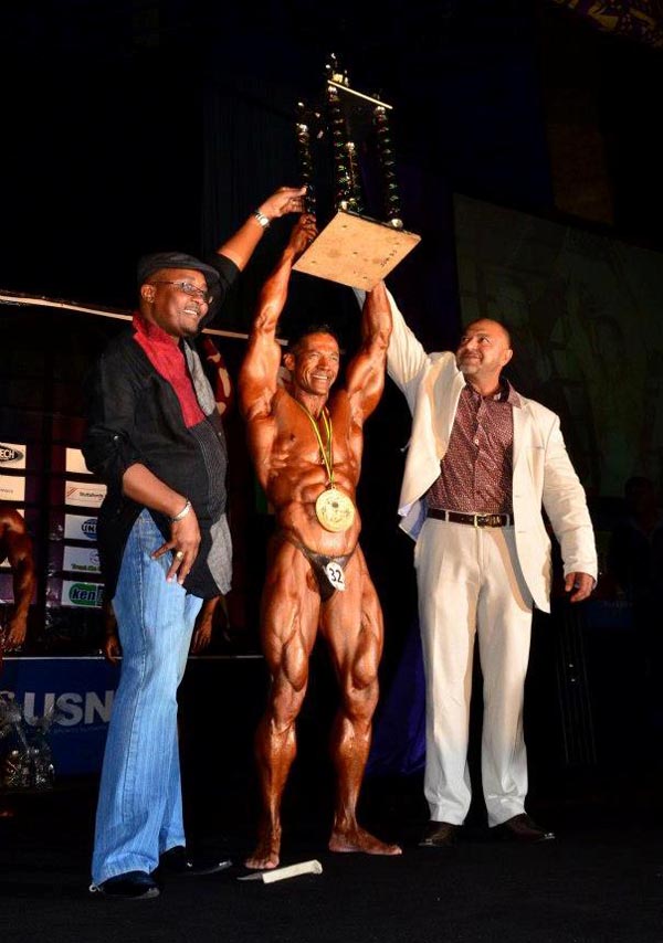 All Africa Olympia 2012 Overall Champion Shameen Adams