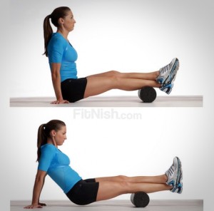 Using the Foam roller for your Calves