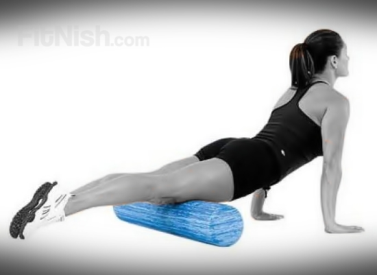Using the Foam roller for your thighs