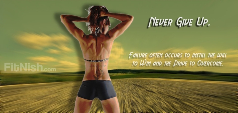 Dani Waterston Never Give up Fit Girl
