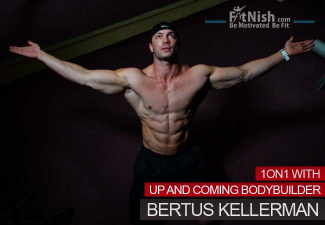 One on One With Up And Coming Bodybuilder, Bertus Kellerman