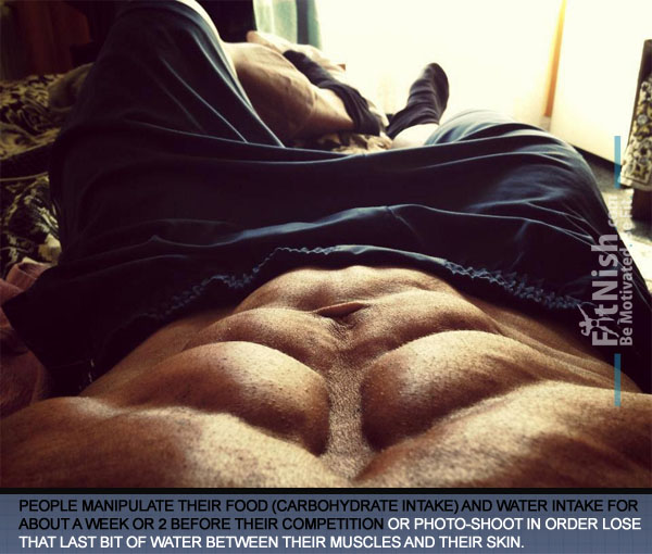 Dry shredded abs