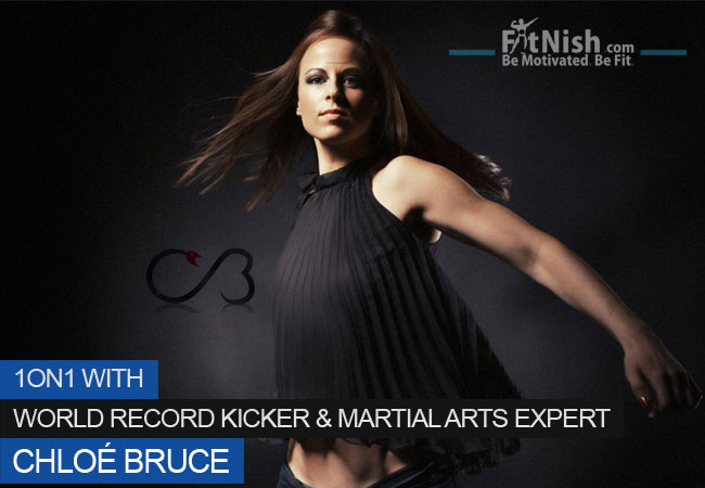 One on One With Guinness World Record Kicker And Martial arts Expert Chloe Bruce