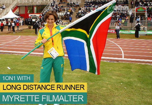 One on One With Long Distance Runner Myrette Filmalter