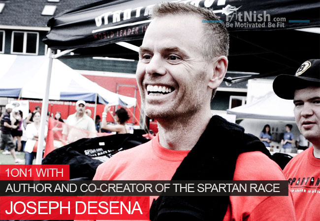 One On One With Author And Co Creator Of The Spartan Race Joseph Desena