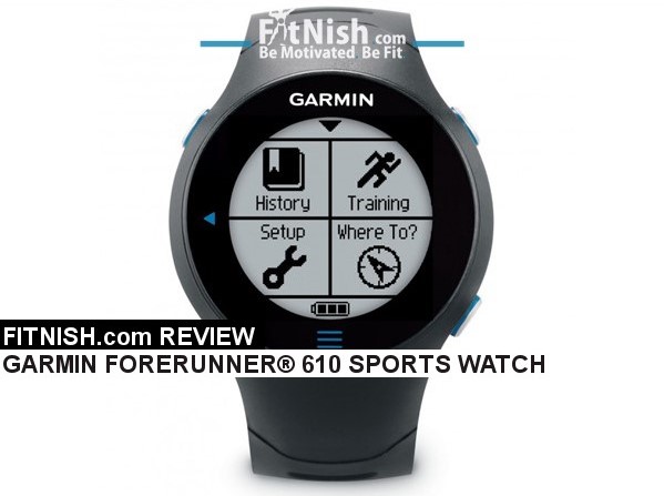 længst Diplomatiske spørgsmål Forbedre FitNish.com Review: The Garmin Forerunner® 610 Sports Watch With Premium  Heart Rate Monitor | FitNish.com