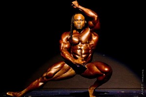 Kai-Greene posing flexibility