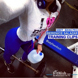 WBFF Bikini Pro, Berenice Salazar | Training Clips