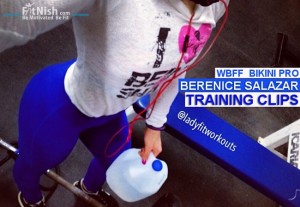 WBFF Bikini Pro, Berenice Salazar | Training Clips