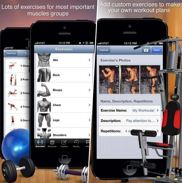 bodybuilding workouts app