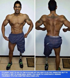FitNish.com Interview With Fire Fighter, One Legged Natural Bodybuilder, Kiran Singh