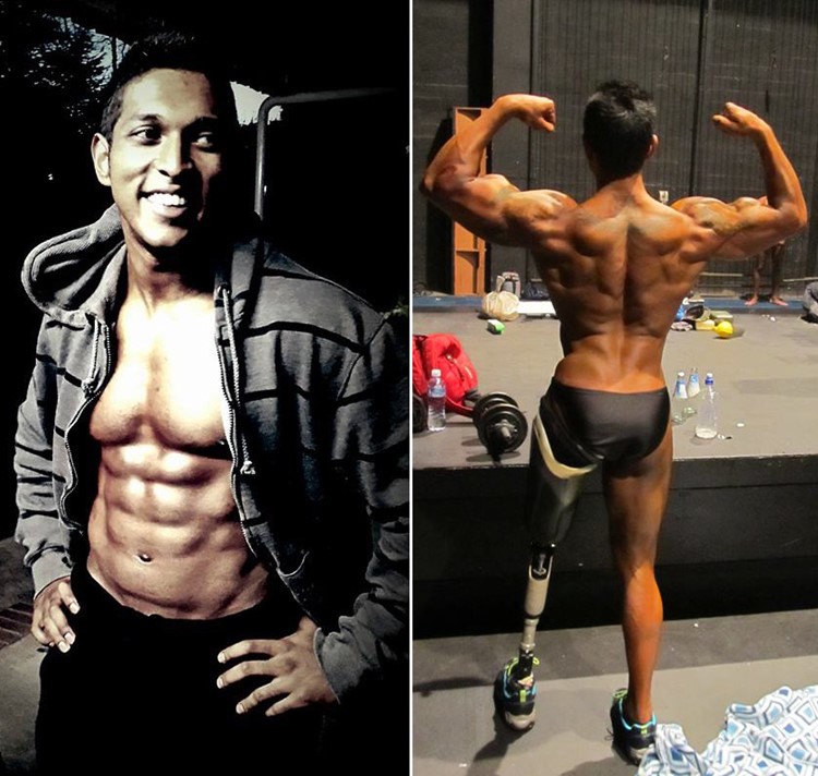 FitNish.com Interview With Fire Fighter, One Legged Natural Bodybuilder, Kiran Singh