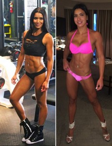 Brazilian Fitness Model & WBFF Pro, Gabi Castrovinci | Training Clips | Pictures