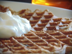 High Protein, Healthy Banana & Egg Waffles Recipe