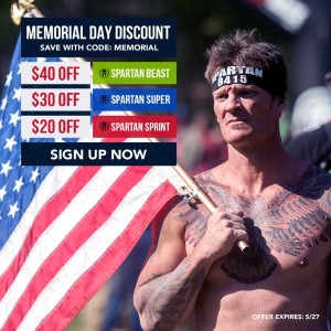 The Reebok Spartan Race | Get upto $40 Off!