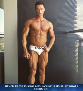 Singer, Fitness Model & WBFF Pro, Daniel Wessels
