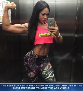 IFBB Brazilian Athlete And Architect, Marcelle Cypriano Nunes | Training Tips & Clips