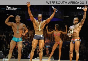 WBFF SOUTH AFRICA 2015 TOP 5 RESULTS AND PRO CARD WINNERS