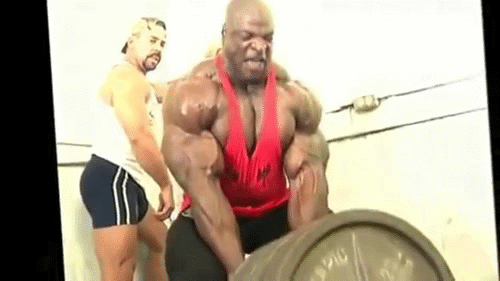 Ronnie Coleman Motivation | Training Clips, Motivational Posters back