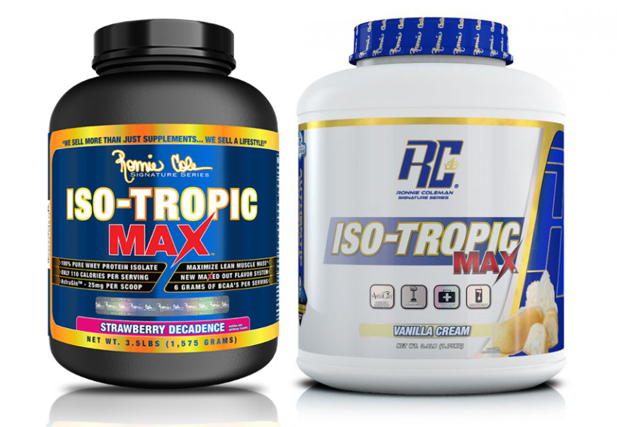 Ronnie Coleman's ISO-TROPIC MAX Whey Protein Isolate Review