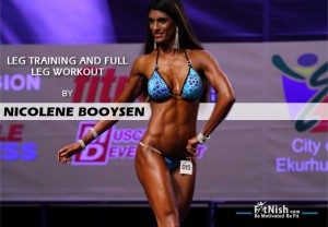 Leg Training And Full Leg Workout With Nicolene Booysen