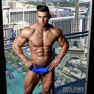 With WBFF Pro, Arnold Vosloo