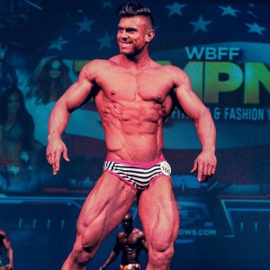 With WBFF Pro, Arnold Vosloo
