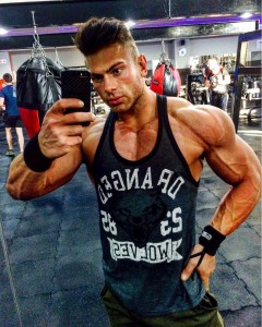 With WBFF Pro, Arnold Vosloo