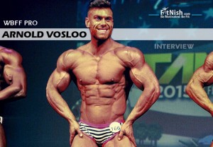 With WBFF Pro, Arnold Vosloo