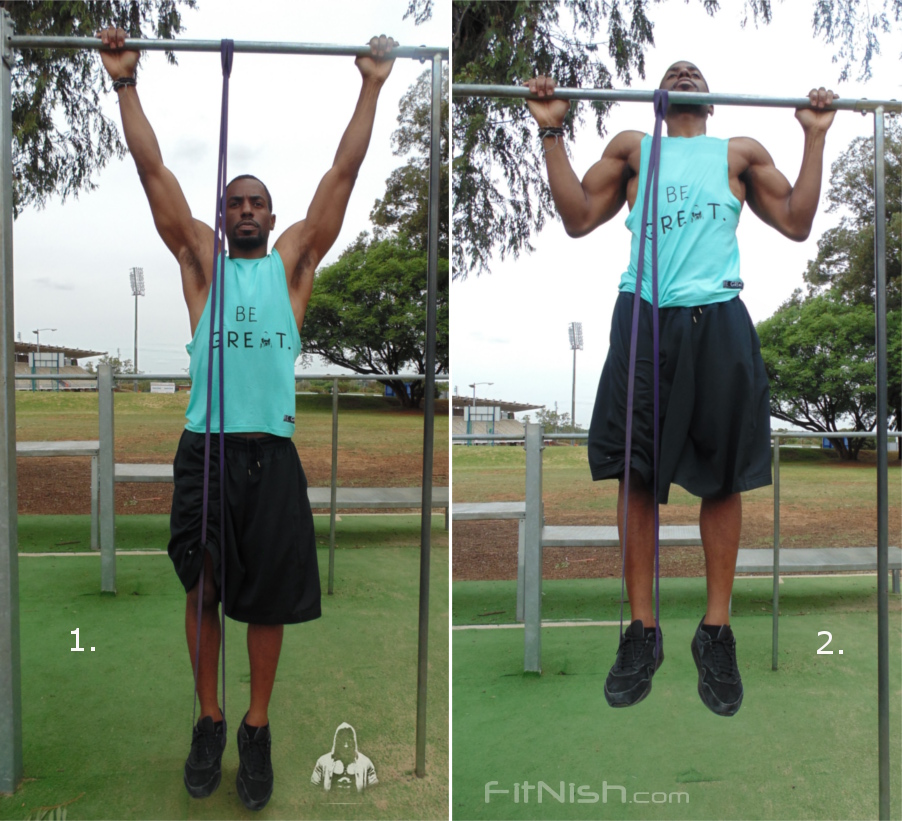 how to do band assisted pull ups