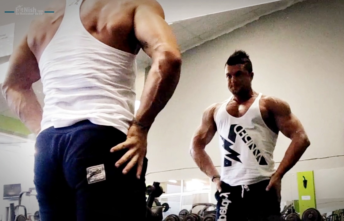 WBFF PRO Marco Araujo, Chest & Arms Workout [VIDEO]!