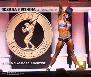 Oksana Grishina vs. Michael Jackson | Arnold Classic 2016