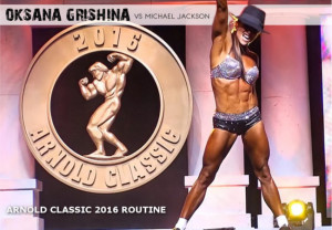 Oksana Grishina vs. Michael Jackson | Arnold Classic 2016
