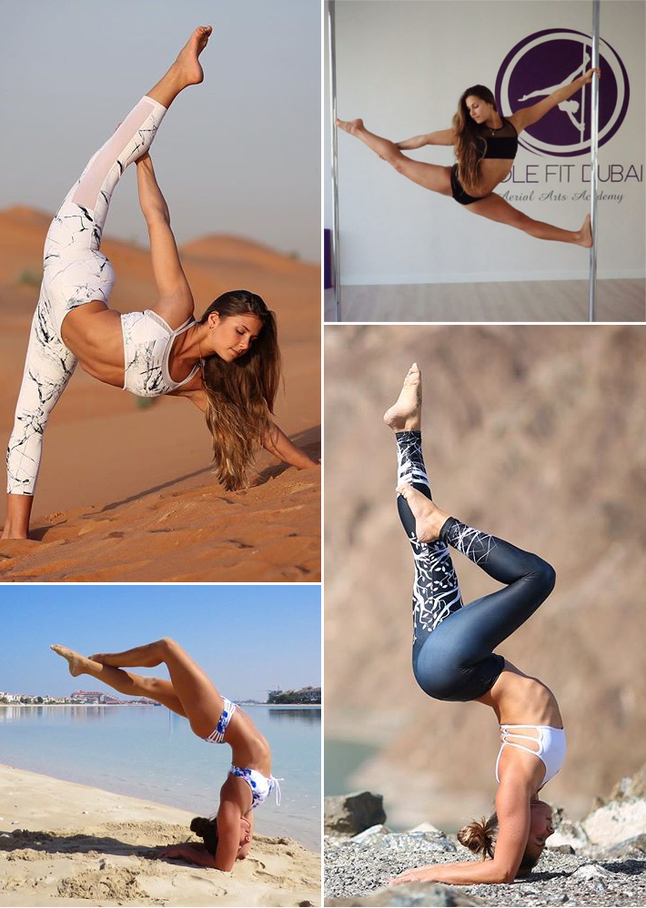 One On One With Co-Founder And Lead Instructor At Pole Fit Dubai, Michelle  Qubrosi