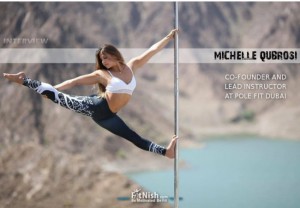 FitNish.com Interview With Co-Founder And Lead Instructor At Pole Fit Dubai, Michelle Qubrosi