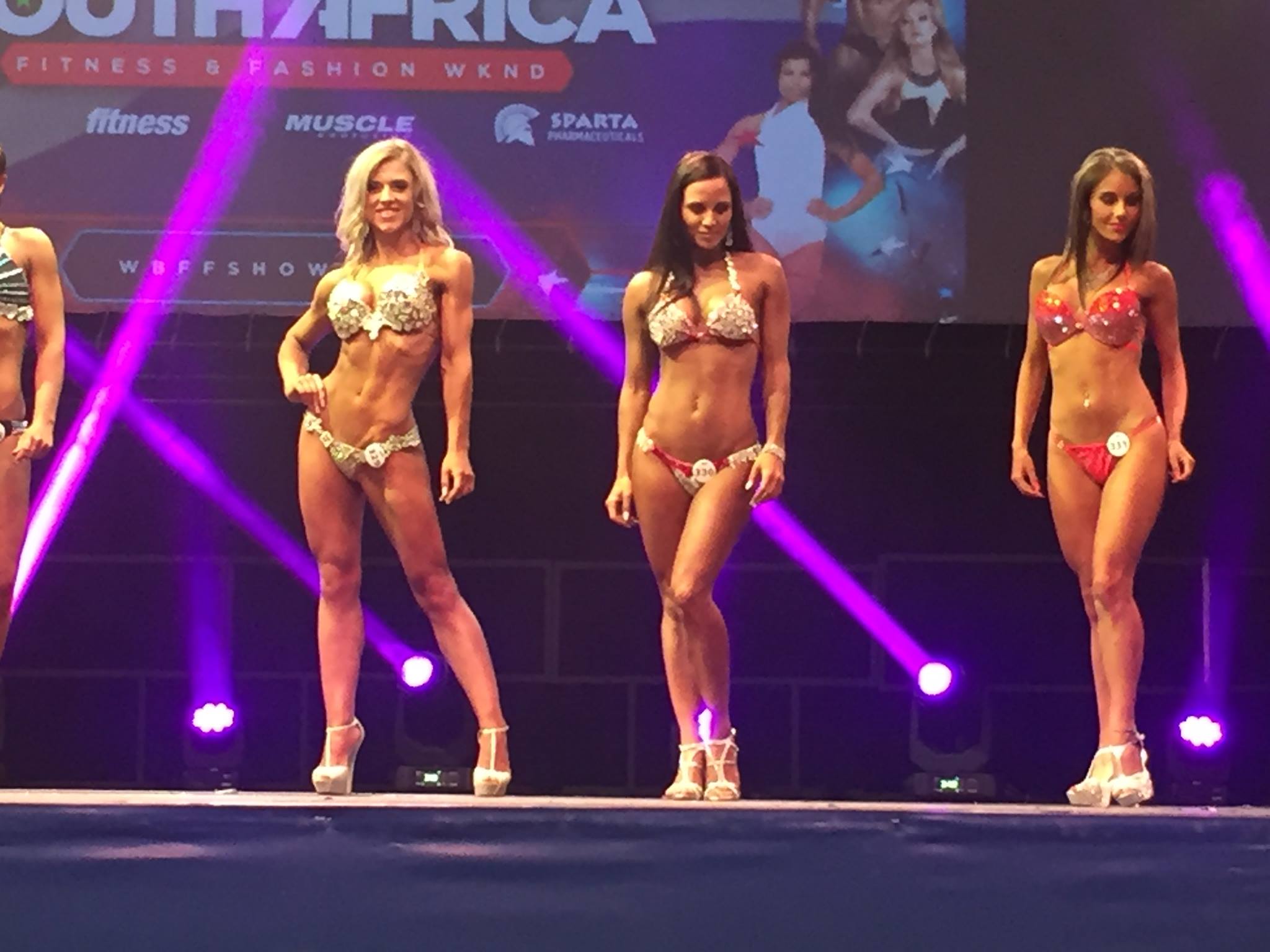 WBFF SOUTH AFRICA 2016, RESULTS AND PRO CARD WINNERS