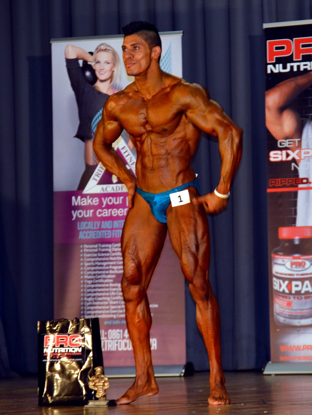 Men's Bodybuilding - Open Middleweight-1st-Bob Shi