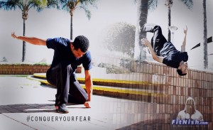 Putting In The PRACTICE. #CONQUERYOURFEAR | Parkour Motivation