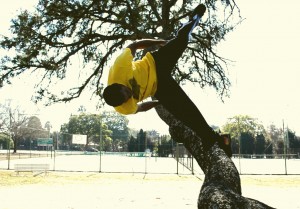 #IBELIEVEINME parkour stunts