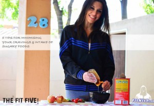 The Fit Five! 5 Tips For Minimising Your Cravings and Intake Of Sugary Foods