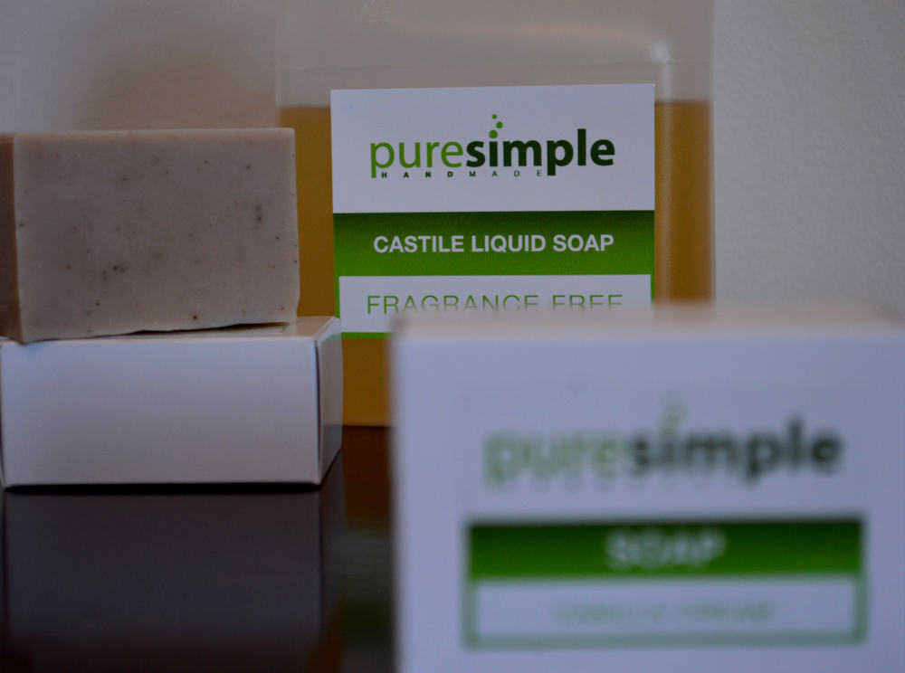 A Look At Puresimple's Handmade Natural Soaps That Double As Shampoo Bars