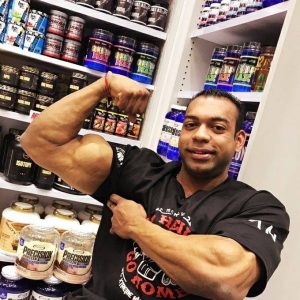 Prishen Sivanarain, "The Vegetarian Bodybuilder"