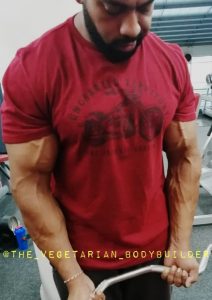 Prishen Sivanarain, "The Vegetarian Bodybuilder"