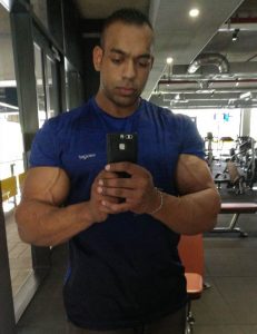 Prishen Sivanarain, "The Vegetarian Bodybuilder"