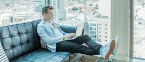 Working From Home, Seating Positions With Yoga Block